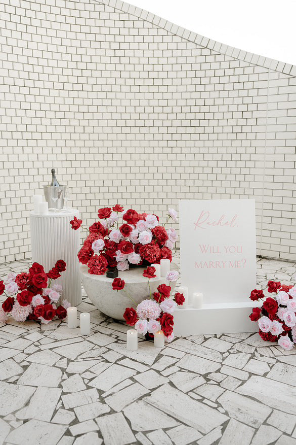 Pink Arch Plinth