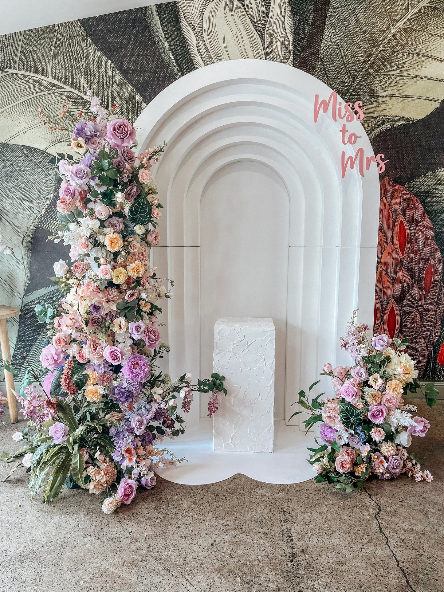 Large Freestanding Faux Arrangement