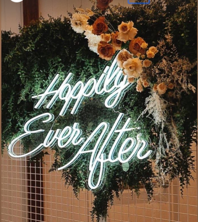 Happily Ever After Neon Sign