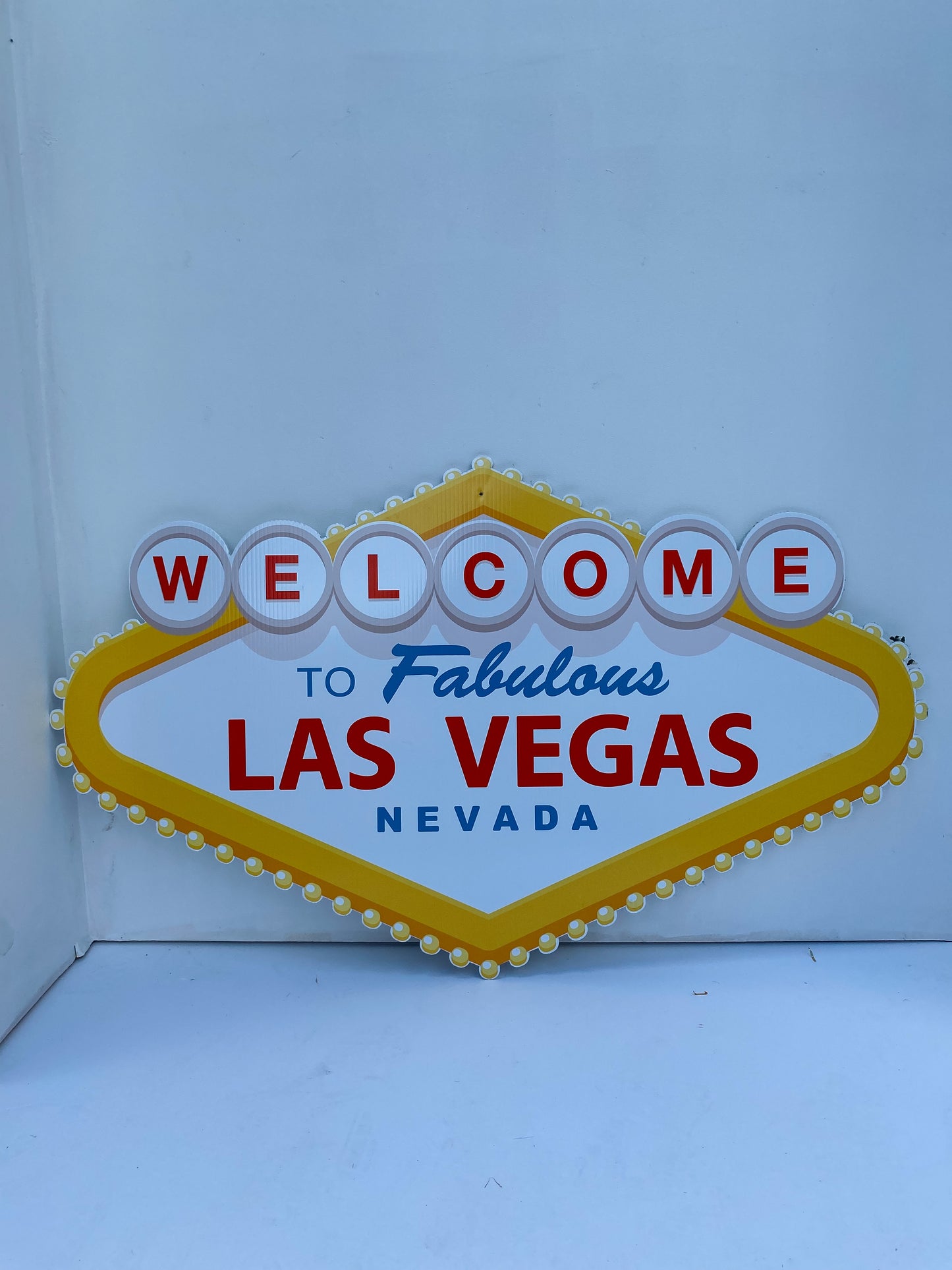 Vegas Sign Cut Out