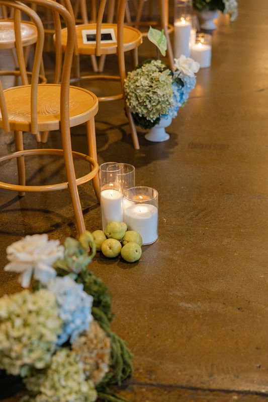 Sand candles